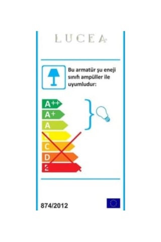Balıva Teklı Ledlı Eskitme Aplık 3000k Antik Lak