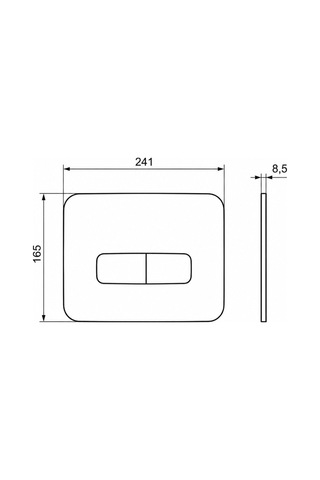 Ideal Oleas M3 Kumanda Paneli-magnetic Gri