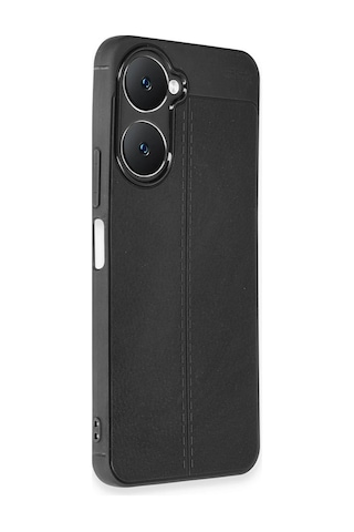 Gld-spt- Newface Vivo Y18 Kılıf Auto Focus Kapak - Siyah