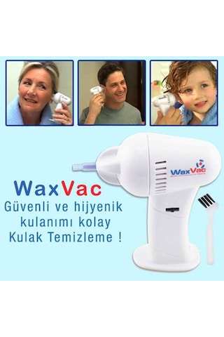 Waxvac Vakumlu  Kulak Temizleme Cihazı