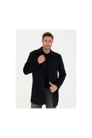 Pierre Cardin Siyah Slim Fit Kaşe Kaban G021sz0ks.000.1668724.vr046 Kahverengi