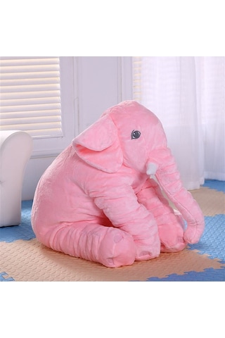 65 Cm Yumuşacık Uyku Arkadaşı Fil Pembe