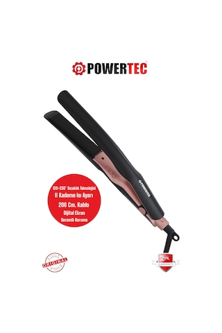 Powertec TR-2810 Seramik Saç Düzleştirici