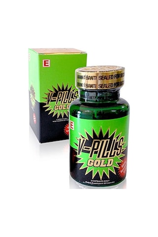 Hızlı Express V-Pills Gold 3Lü Kampanya Süper Penis Kit Set Vakum Pompa Krem