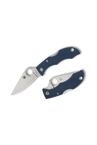 Spyderco Ladybug 3 Cobalt Blue Frn Cpm Spy27 Plainedge Kamp Çakı Mavi