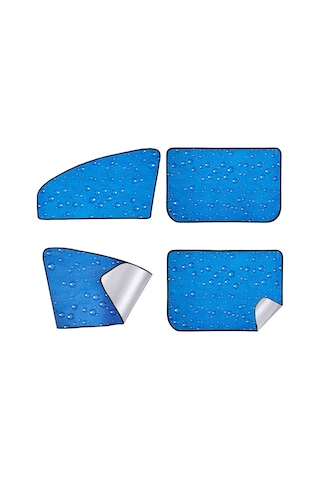Suntek Premium Anti-uv Araba Geri Çekilebilir Manyetik Yan Cam Güneşlik 4'lü Paket