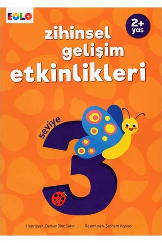 Eolo 2 Yaş Zihinsel Gelişim Etkinlikleri 3lü Set