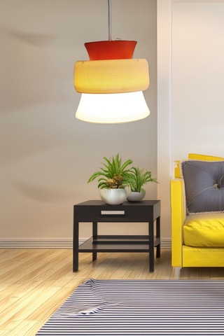 Sarkıt Triio Avize Tasarım Vegan Pla Özel Boyut Çok Renkli