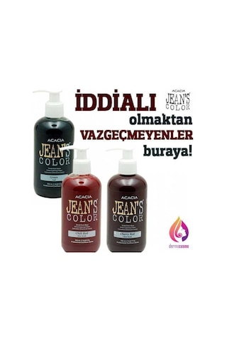 Acacia Jeans Color Renkli Saç Boyası 250 Ml (Tüm Renkler) 2 Adet