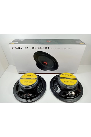 For-x Midbass 20cm For-x Xfr-80 360w 180rms 20cm Mid Bass Hoparlör