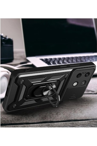 Xiaomi Redmi Note 13 Pro 5g Kılıf Darkman Tank Siyah