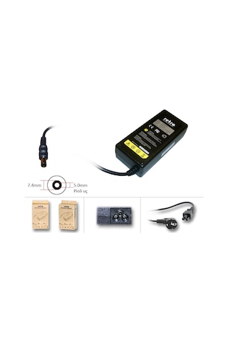 Hp / Compaq 18.5v 3.5a 65w 7.4 5.0mm Notebook Adaptörü, Laptop Şarj Cihazı / Rna-hc02