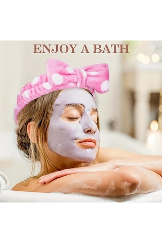 Elmpaly 4 Adet Yumuşak Kadife Saç Bandı - Yüz Temizliği, Duş Ve Yoga İçin Multifonksiyonel Çok Renkli