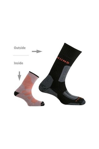Mund Socks Mund Everest 30 C Kışlık Termal Çorap Siyah