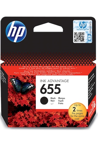 Hp 655 Cz109A Siyah Kartuş / Ink Advantage 3535 / 4615 /