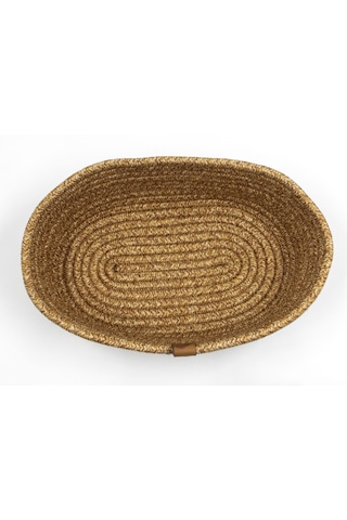 Klappe Design Hasır Ekmek Sepeti, Takı Sepeti 20x26x8cm