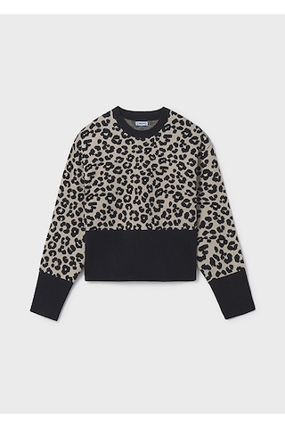 Mayoral Siyah Kız Çocuk Kazak 7310 Siyah