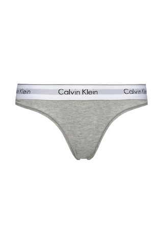 Calvin Klein Kadın Marka Logolu Elastik Bantlı Günlük Kullanıma Uygun Gri Külot 0000f3786e 020 Gri1