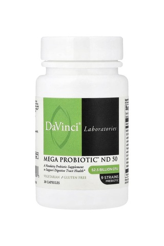 Davinci Laboratories, Mega Probiotic Nd 50, 30 Capsules