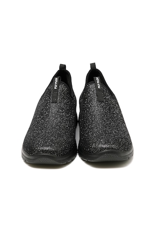Sneaker Günlük Kadın 27 T12 Tq Fly Flot Cloth Woman Black Siyah
