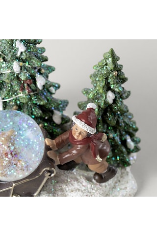 Linens Joy Kar Küresi Ledli Yılbaşı Dekor