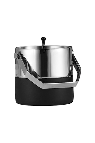 Suntek Ev Bar Soğutma Şampanyası Için Kapaklı 13,8cmx13,5cm Gümüş