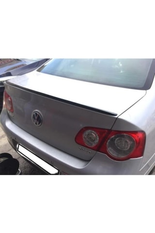 Spoiler Volkswagen Passat B6 Bagaj Üzeri Çıta Spoiler Pianoblack Parlak Siyah Çift Taraflı Bantlı115