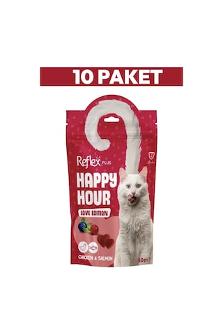 Happy Hour Love Edition Kedi Ödül Maması 10 X 60gr