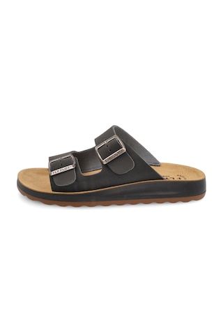 Terlik Erkek 78 171 4c Fly Flot Synthetıc Slipper Black Siyah