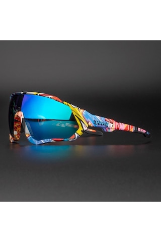 Kapvoe Hurricane Değişebilir 5 Lens Mtb Polarize Bisiklet Spor Da