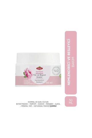 Otacı Gül Kürü Nemlendirici Yüz Ve Boyun Kremi 50ml