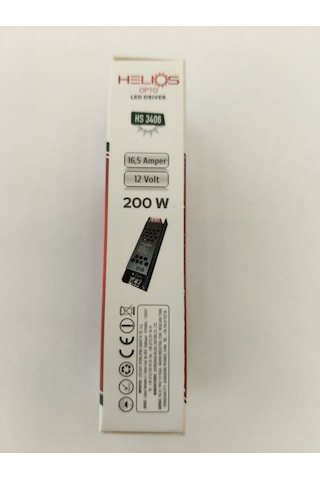 Hs-3406 Şerit Let Trafosu 16,5amper 200w 12v