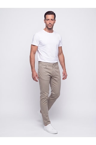 Gri Dynamic Fit Erkek Chino Pantolon