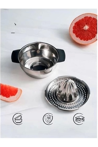 Limon Sıkacağı 304 Paslanmaz Çelik Meyve Sıkacağı Profesyonel Çok Renkli