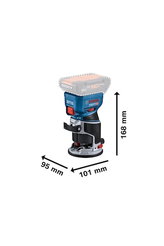 Bosch GKF 18V-8 Akülü Dik Solo Freze - 06016C2001