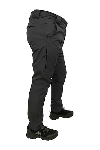 Mysia Outdoor Antrasit Soft Shell Pantolon İçi Polarlı Antrasit