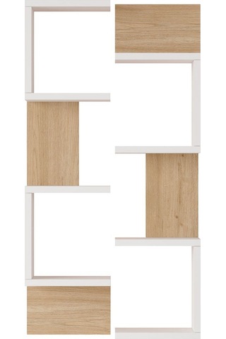 Wall 22 Duvar Rafı Sepet-beyaz Wal22-sw Sepet Ceviz - Beyaz