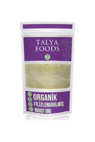 Talya Foods Organik Filizlendirilmiş Nohut Unu 500 Gr
