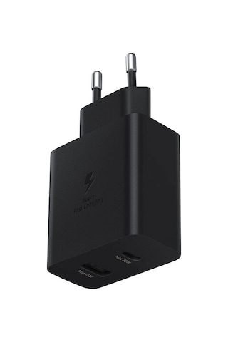 Samsung Uyumlu EPTA220N Wall İkili Hızlı Şarj Adaptörü (35W15W) Siyah