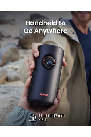 Anker Nebula Capsule 3 Laser 1080p Mini Hd Projeksiyon Cihazı