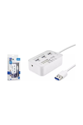 Hadron Hdx7028 3port Usb Hub 3.0 Ms-sd-m2-tf Duo Card Reader