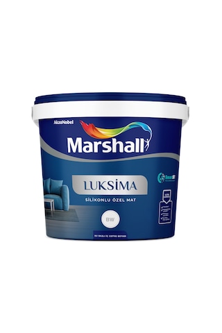 Marshall Luksima Yıkınabilir Silikonlu Özel Mat İç Cephe Boyası 15 Lt 15 LT