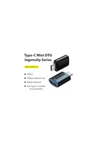 İvoomi Type-c To Usb 3.1dönüştürücü Adaptör Mini Otg