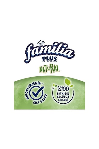 Familia Naturel Bambu Özlü Katkısız Havlu 16 Rulo