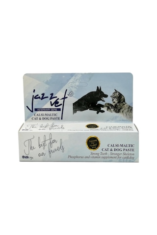 Jazz Vet Calsi Maltic Paste Kediler için Kalsiyum Malt Macunu 100 G Jazz Vet Calsi Maltic Paste Kediler için Kalsiyum Malt Macunu 100 G