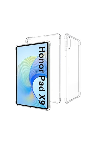 Honor Pad X9 11.5" Uyumlu Arka Şeffaf Kılıf, Ultra İnce Silikon Ve Darbeye Dayanıklıdır