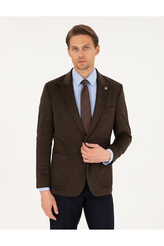Pierre Cardin Erkek Kahverengi Ceket 50296044-vr029 Kahverengi