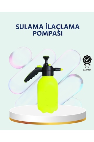 Basınçlı El Pompası 2 Litre Bakır Nozul Ayarlı Jet Ve Dağınık Atım Standart