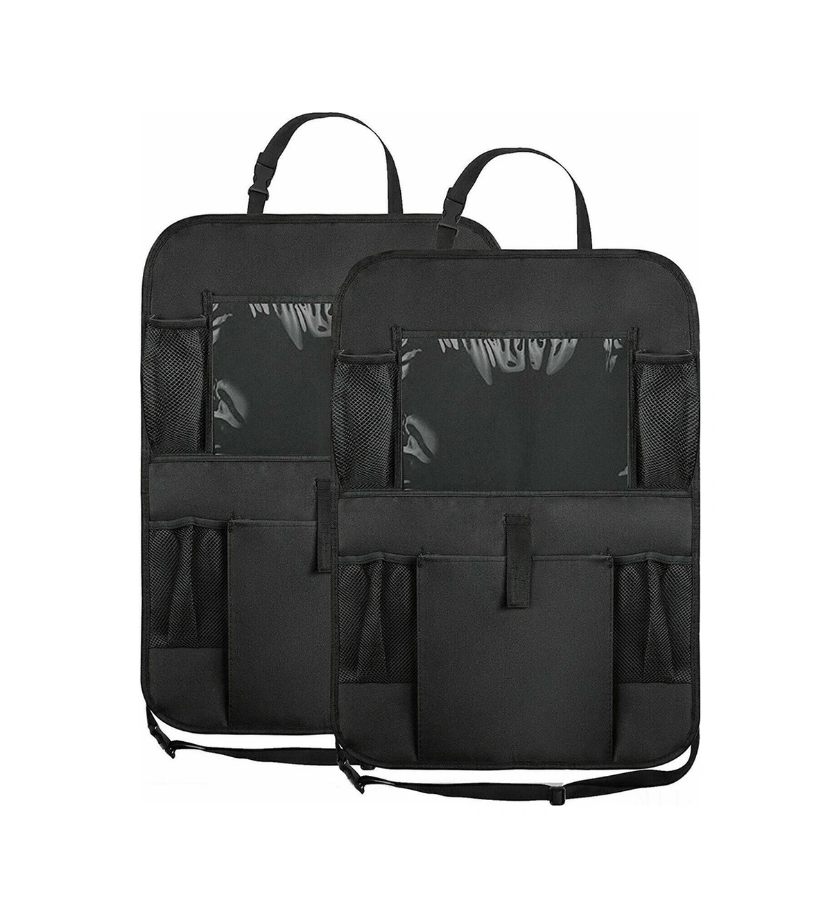 Youmex Araba Arka Koltuk Organizatörü, 600d Polyester, Multi-capacity Cüzdanlar, Su Bardak, Tablet, Oyuncağı Saklama, Su Geçirmez, Evrensel Uyumlu