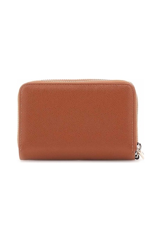 Guess Kadın Amorette Lg Medium Fermuarlı Cüzdan - Kahverengi Kahverengi